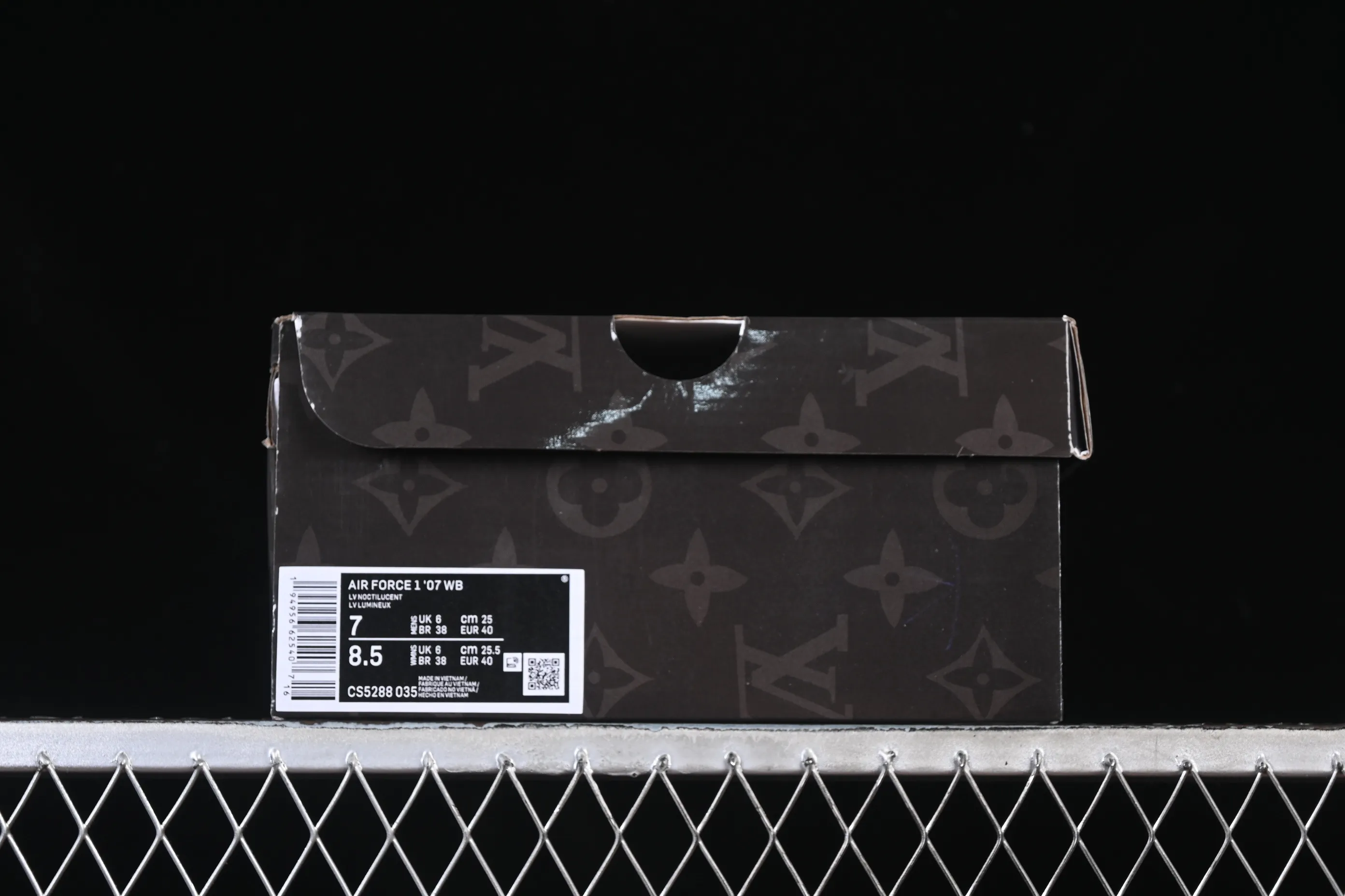 All categories Nk Air Force 1 Air Force series Nk Air Force 1 Low Air Force low-top Nike Air Force 1'07 Low LV joint off-white small black hook Air Force 1 low-top casual sneakers CS5288-035